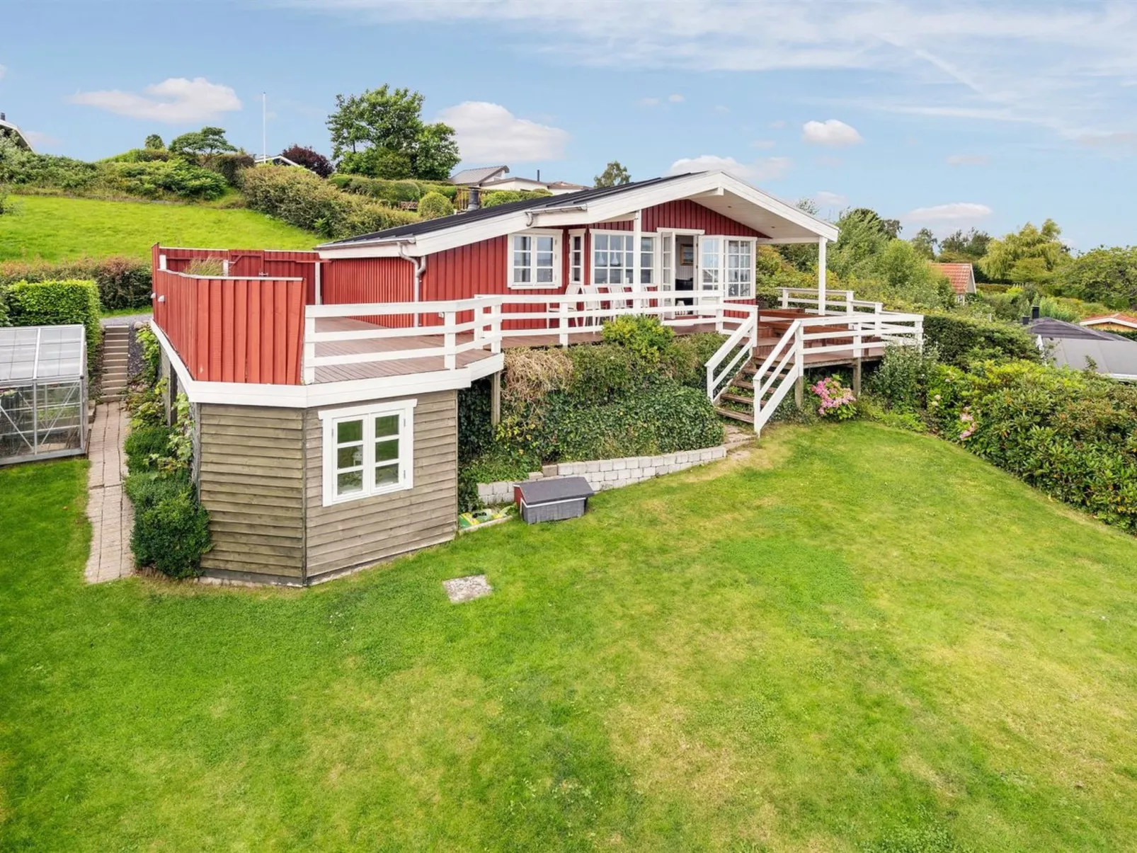 "Gesine" - 50m to the fjord-Dehors