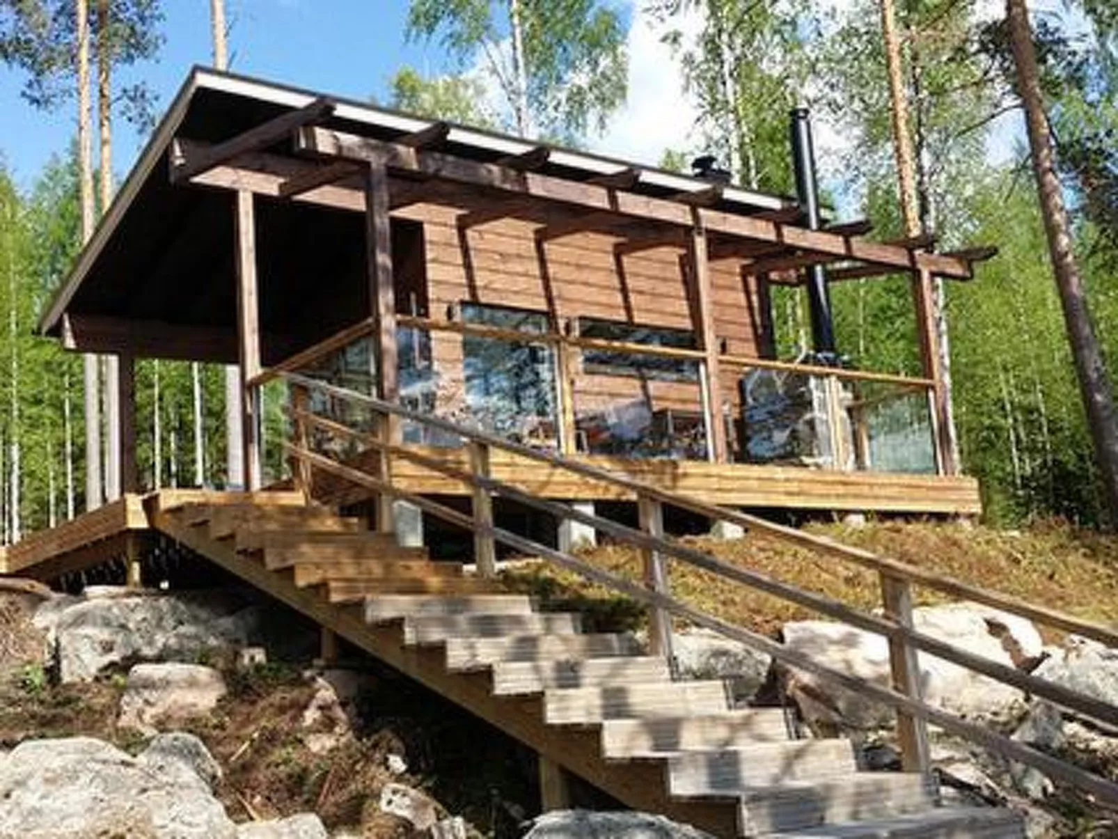 Villa miestamo-Dedans