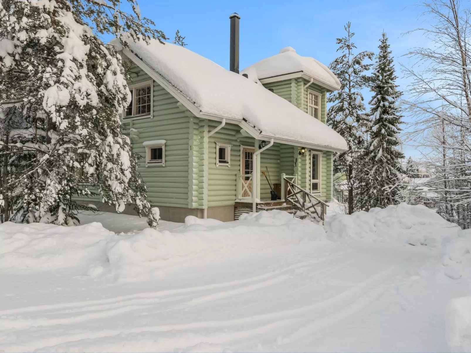 Hallantähti mökki-Dedans