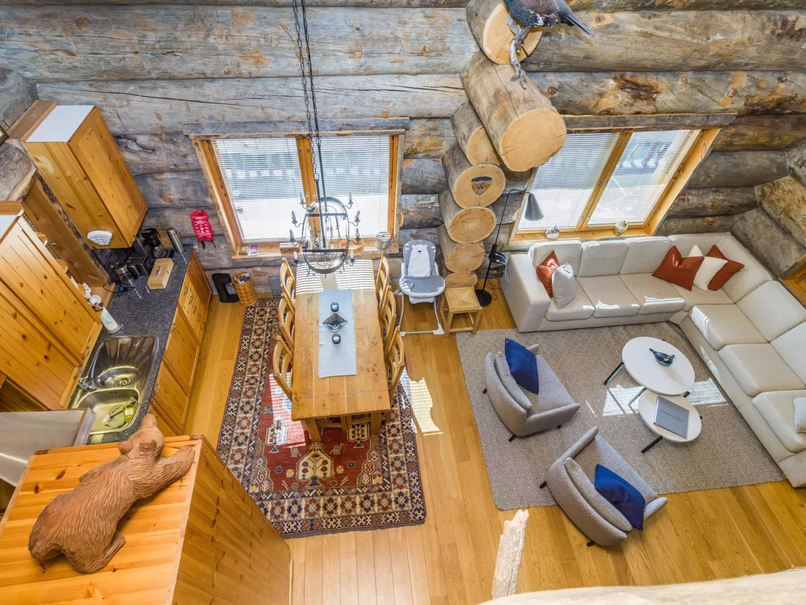 Villa saaruli-Dedans