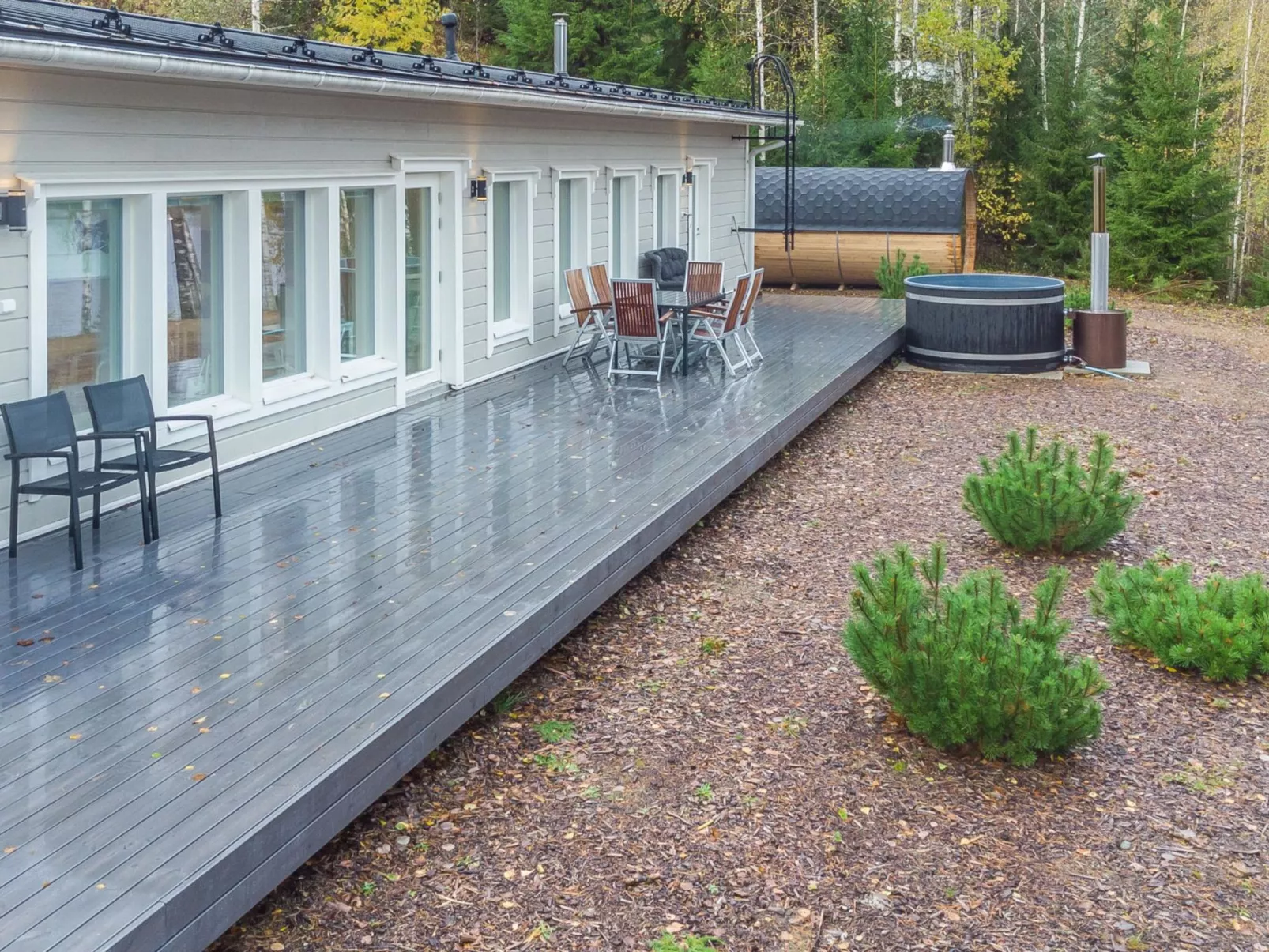 Villa renkaranta-Dedans