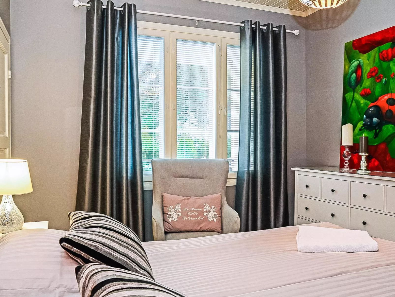 Villa nyåker-Dedans