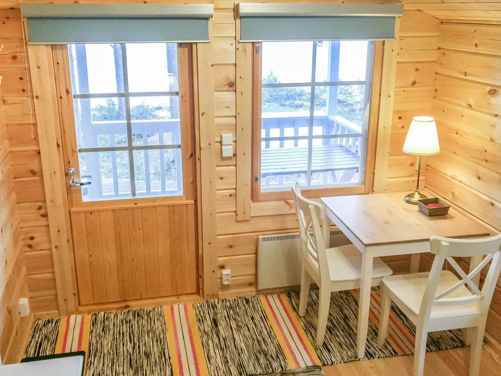 Ylikitkajärvi, kesäkumpu-Dedans