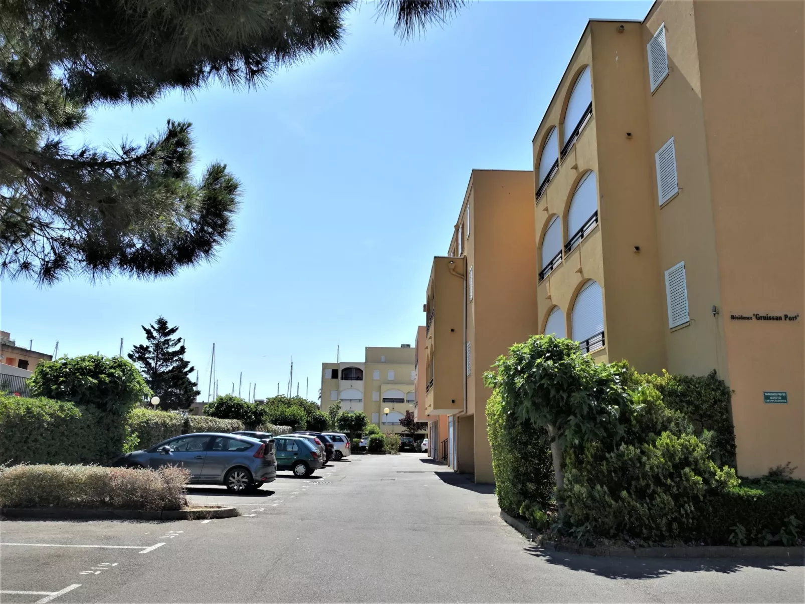 Gruissan Port-Draußen