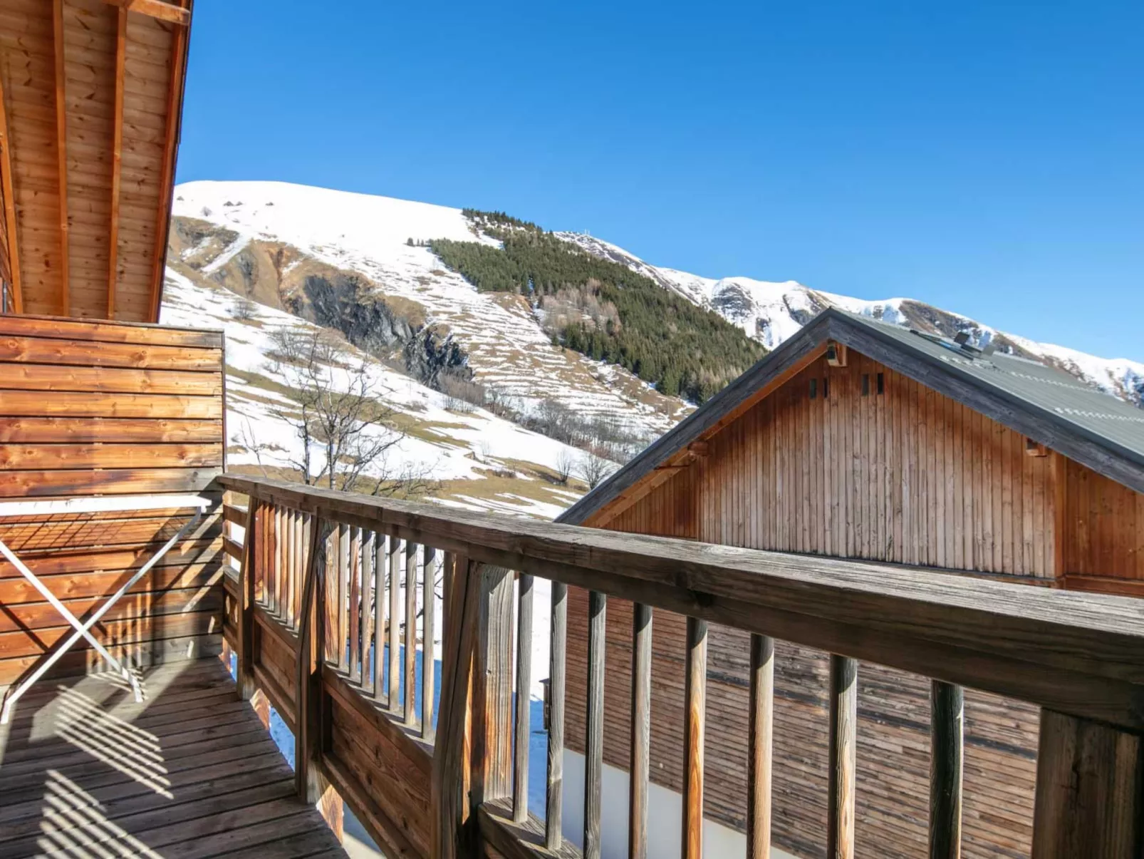 Les Huskies-Draußen