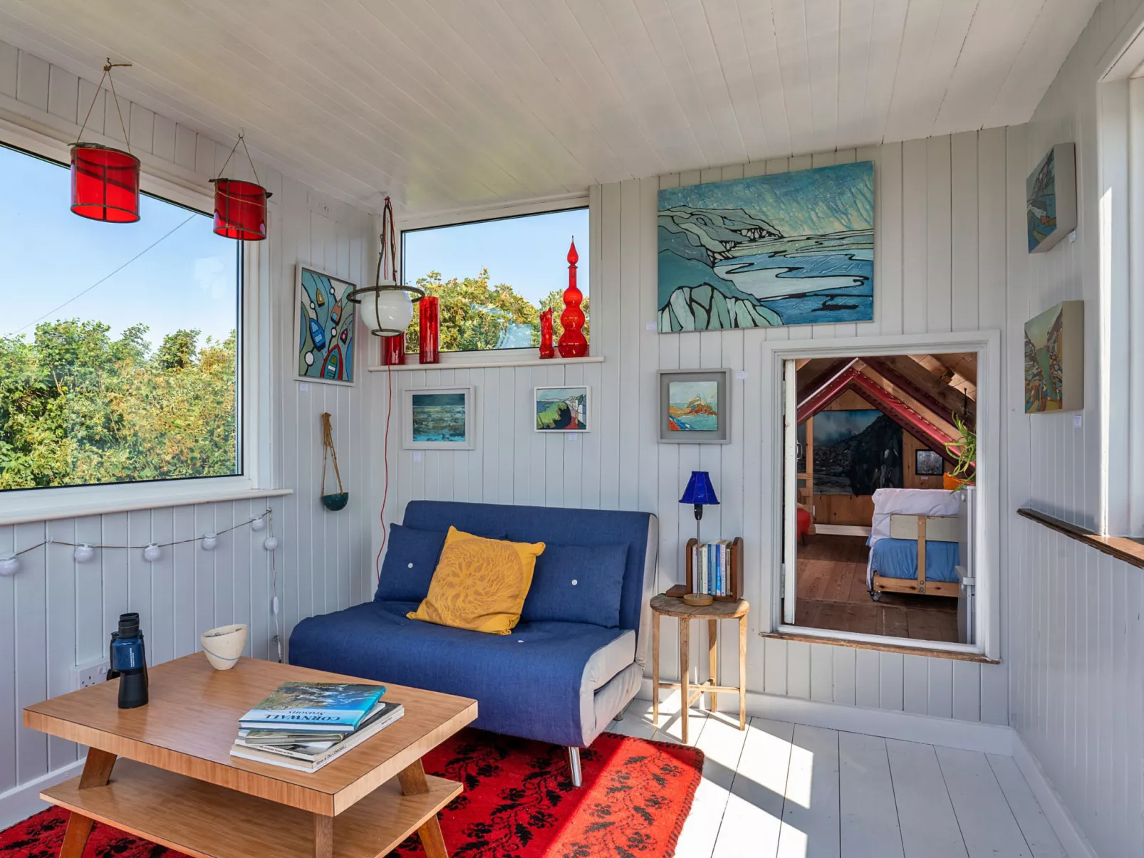 The Watchtower at Western Watch-Inside