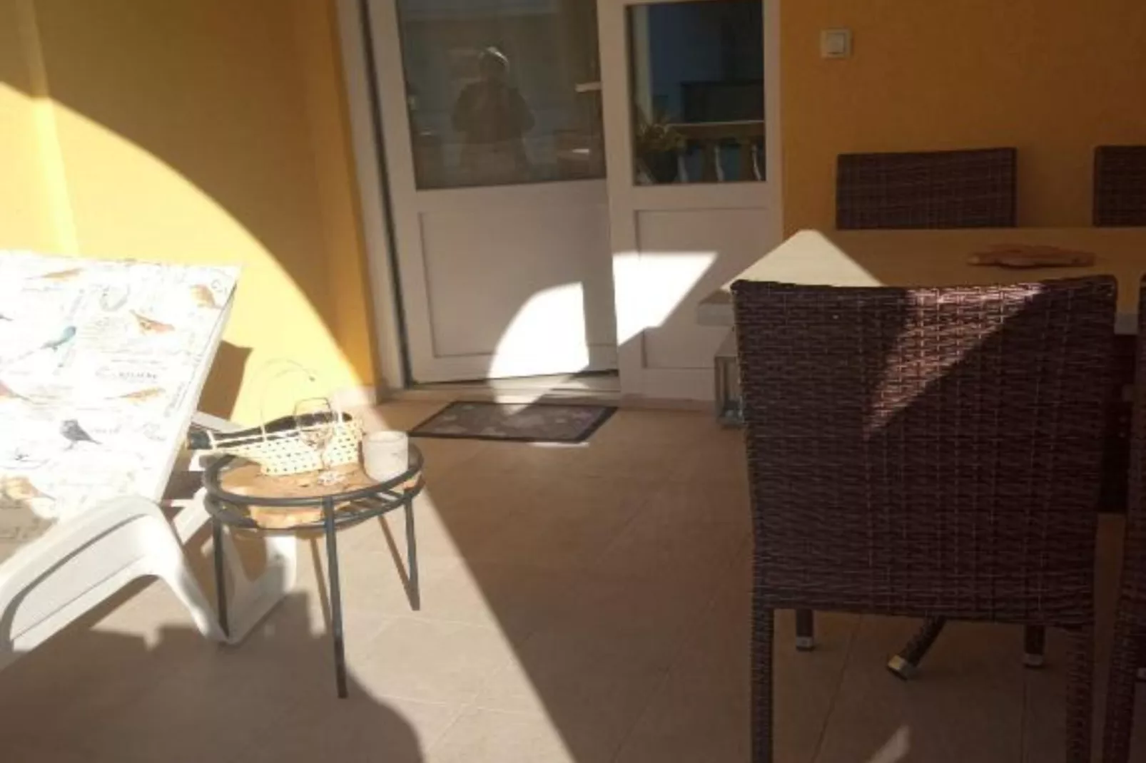 Cozy Vodice Garden Apartments With Terrace and BBQ - Standard one bedroom apartment (RED)-Terrasse
