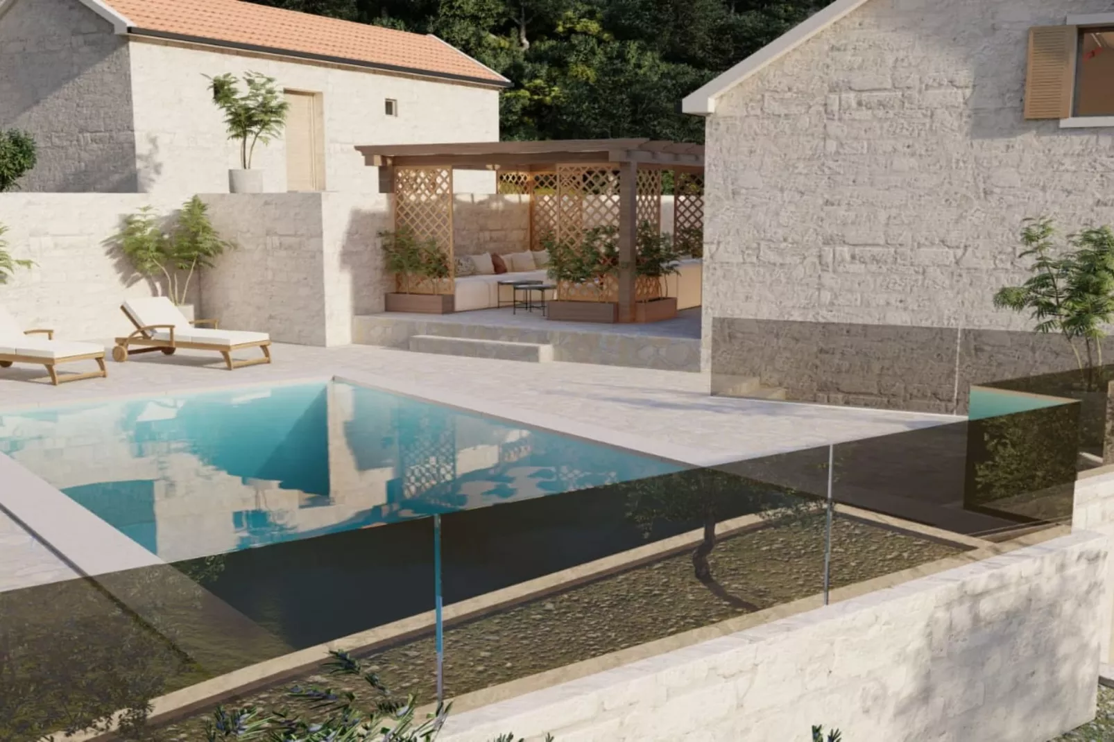 Villa Marina - Five Bedroom Villa With Pool-Piscine