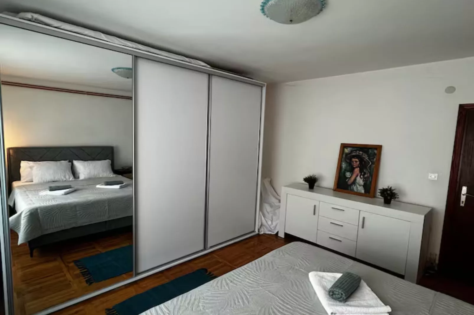 House Burić - Two Bedroom House-Schlafzimmer