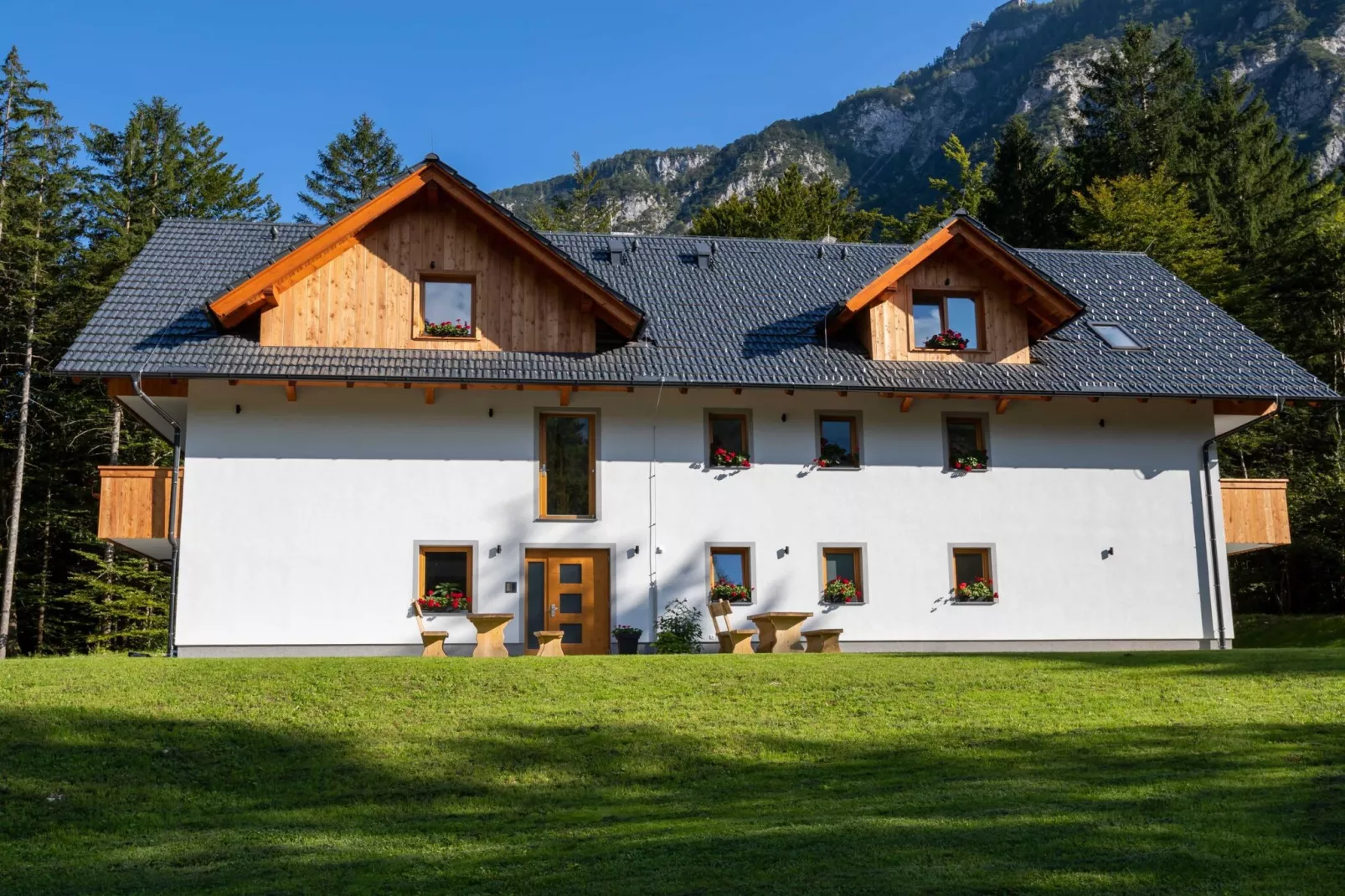 The Woodland Nook Apartments Bohinj - Standard Two Bedroom Apartment with Balcony (owner D)-Outdoor