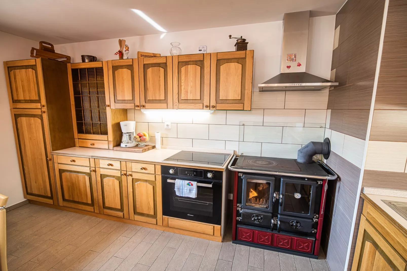 Holiday Home Slap with Sauna and BBQ - Two Bedroom Holiday Home-Kitchen