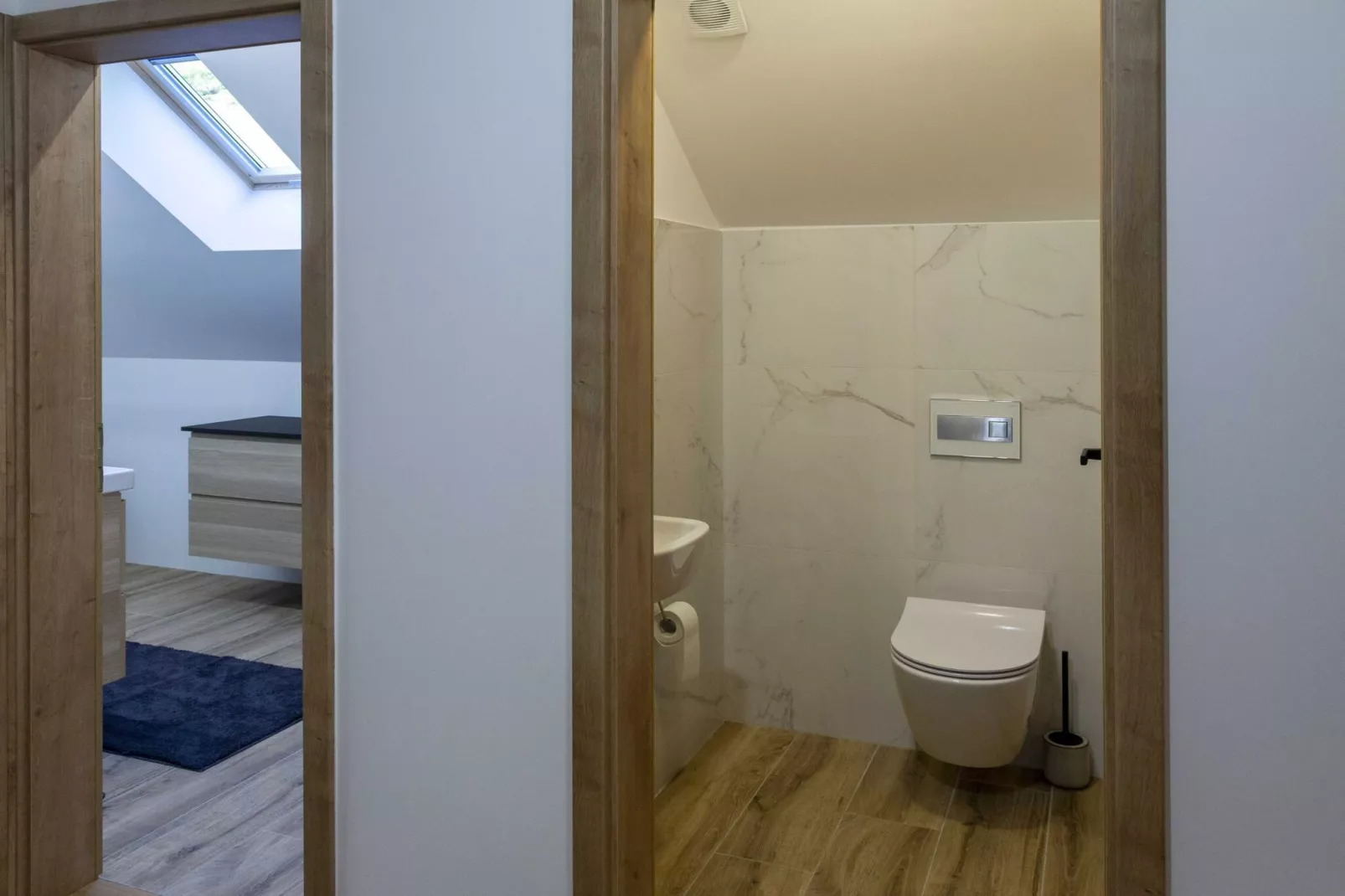 Mountain View Villa with Sauna and Hot-Tub - Three Bedroom Villa with Sauna and Hot-Tub-Badezimmer