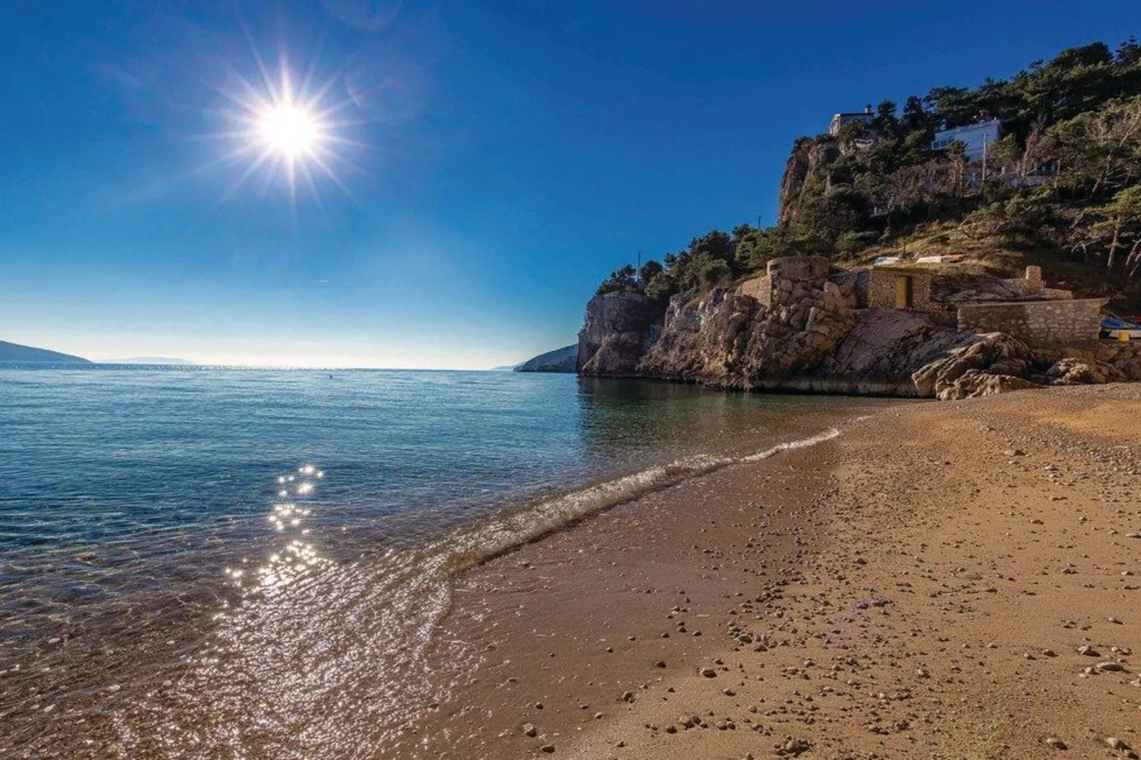 Holiday Home Brsec-Two Bedroom Holiday Home with Sea View-Im Freien