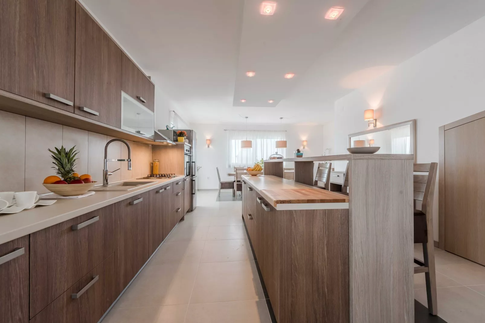 Luxury Escape with Swimming Pool & Modern Design -Deluxe Four Bedroom Villa with Private Pool ( Villa 4)-Kitchen