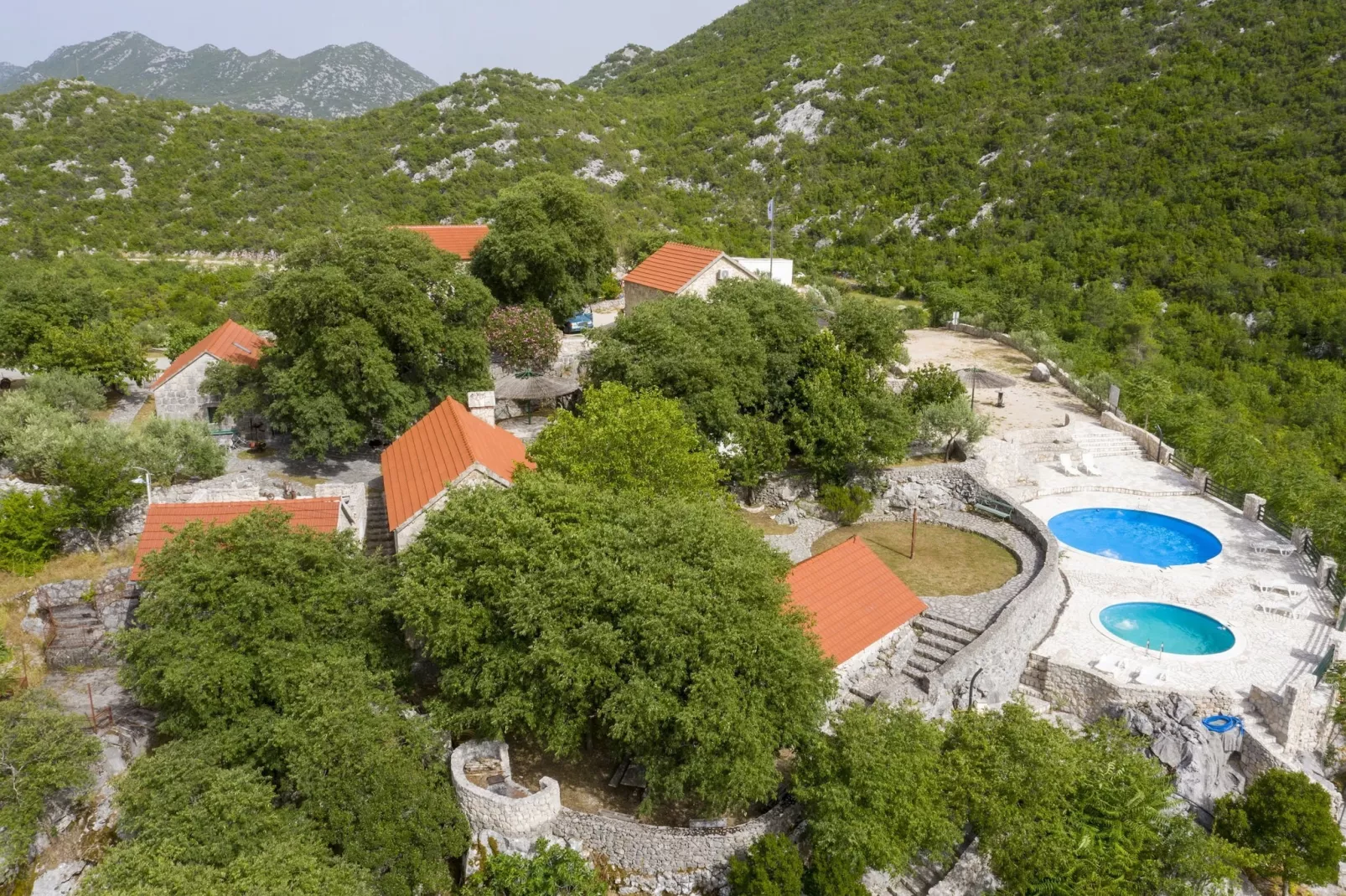 Rustical Resort Kokorići with Shared Outdoor Swimming Pool - One Bedroom Apartment-Aussicht