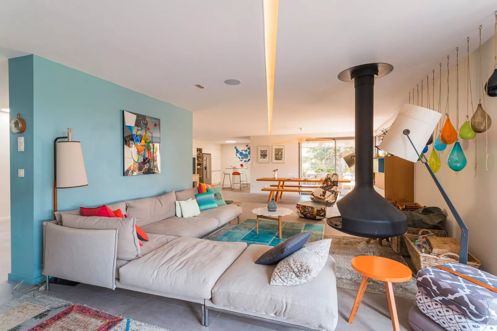 Villa Ephelele-Wohnzimmer