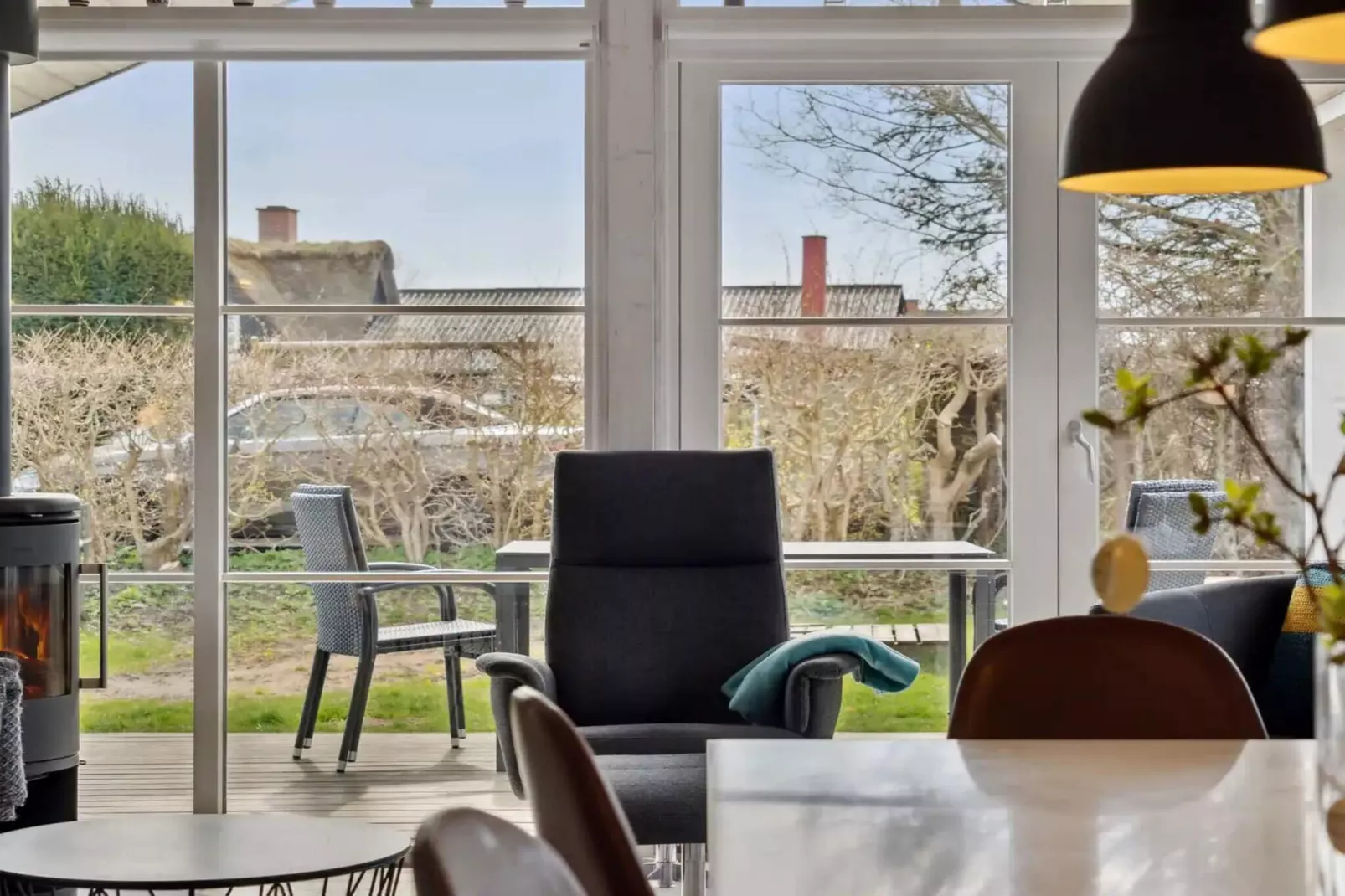 5 Sterne Ferienhaus in Børkop-Innenbereich