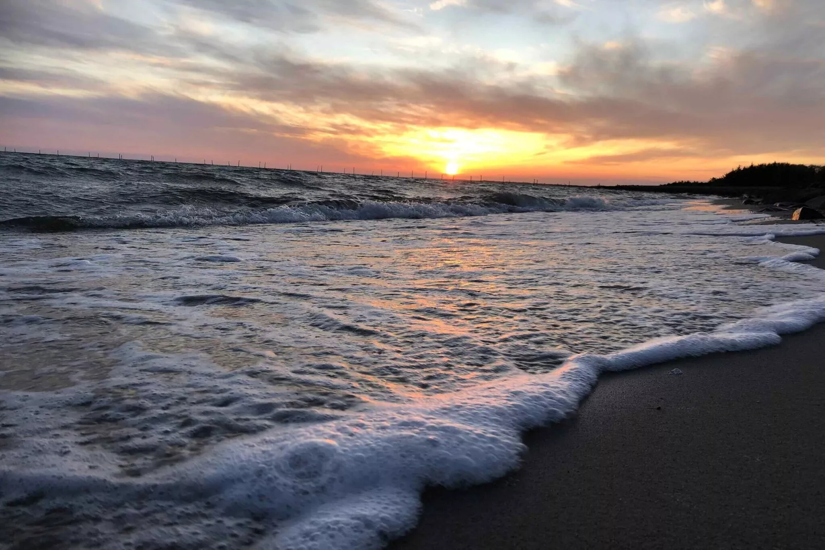 5 Sterne Ferienhaus in Rødby-Im Freien