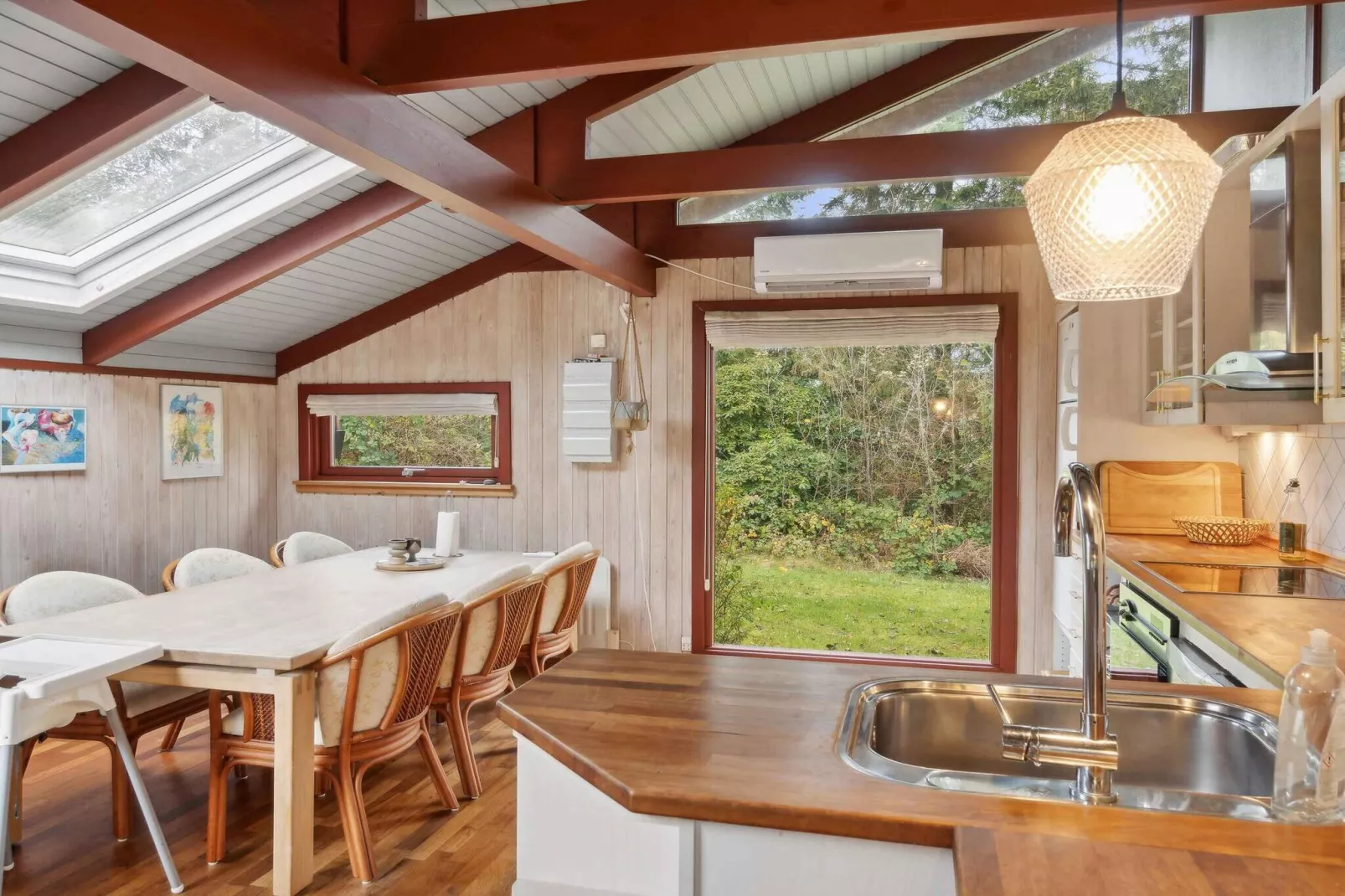 5 Sterne Ferienhaus in Nykøbing Sj-Innenbereich