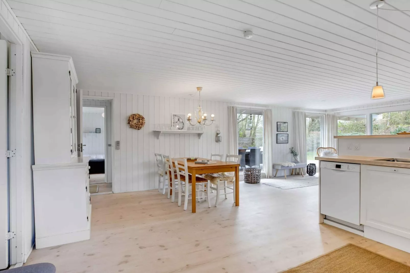 5 Sterne Ferienhaus in Hornbæk-Innenbereich