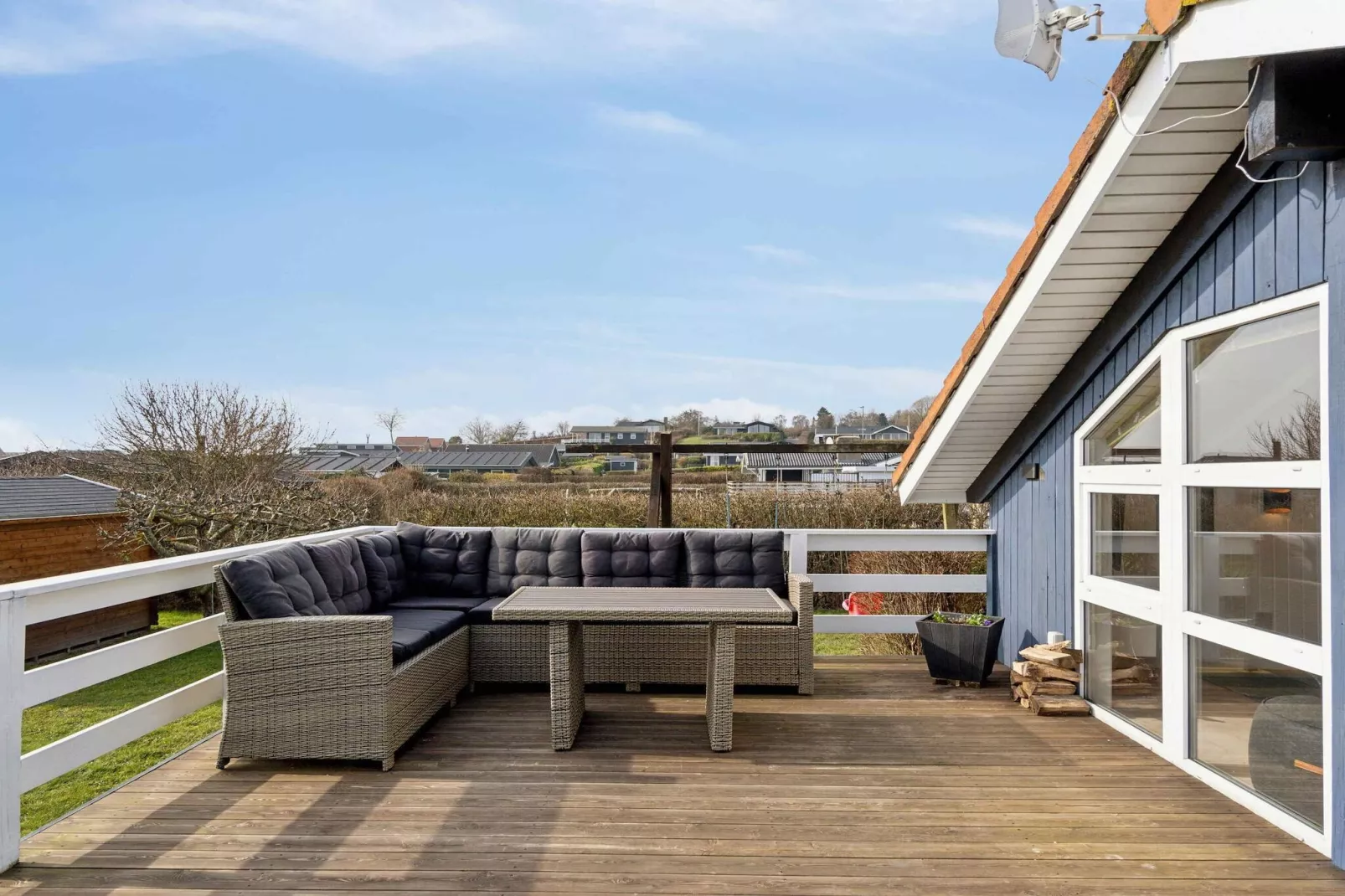 5 Sterne Ferienhaus in Rønde-Innenbereich