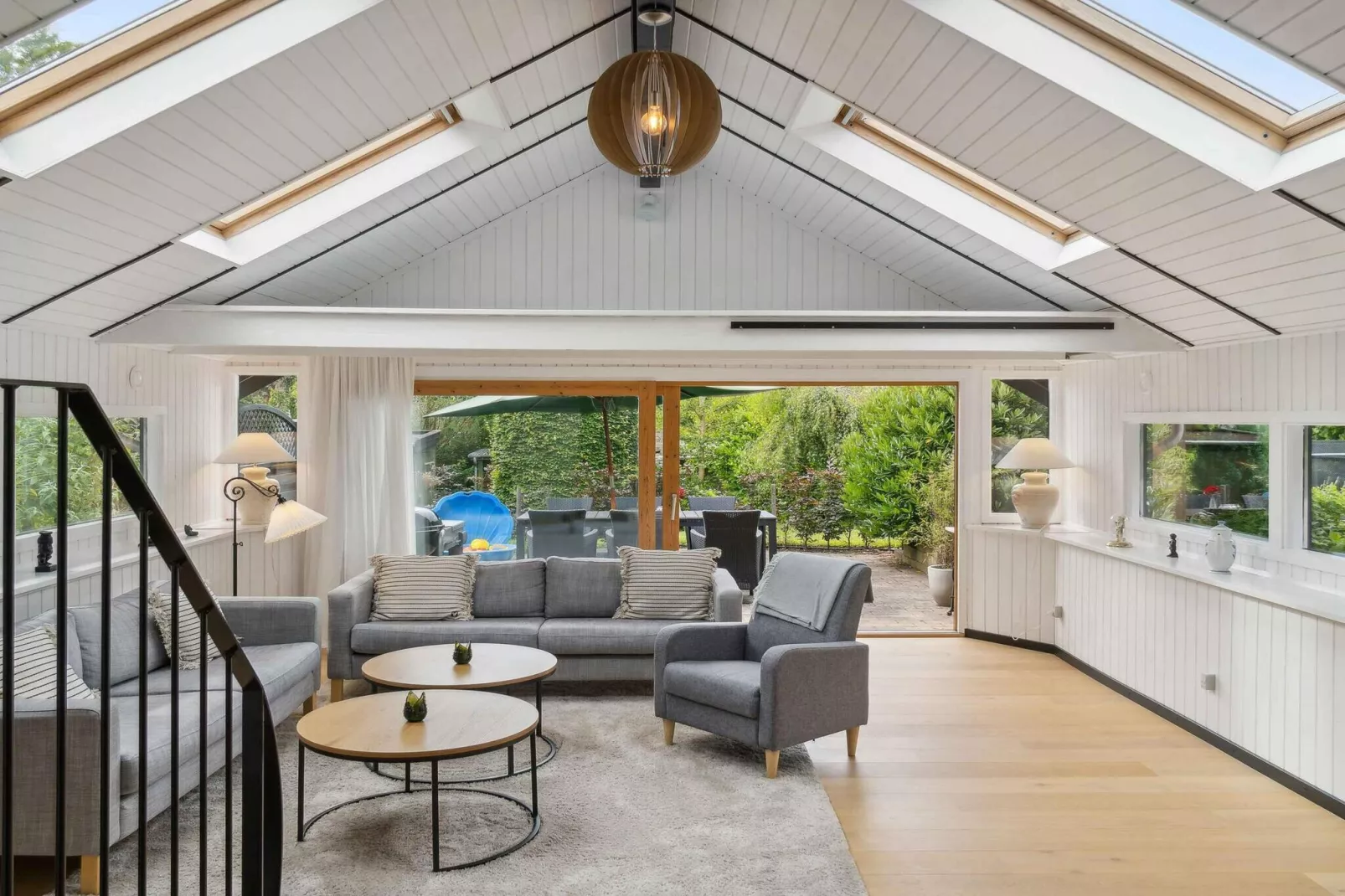 5 Sterne Ferienhaus in Nykøbing Sj-Innenbereich