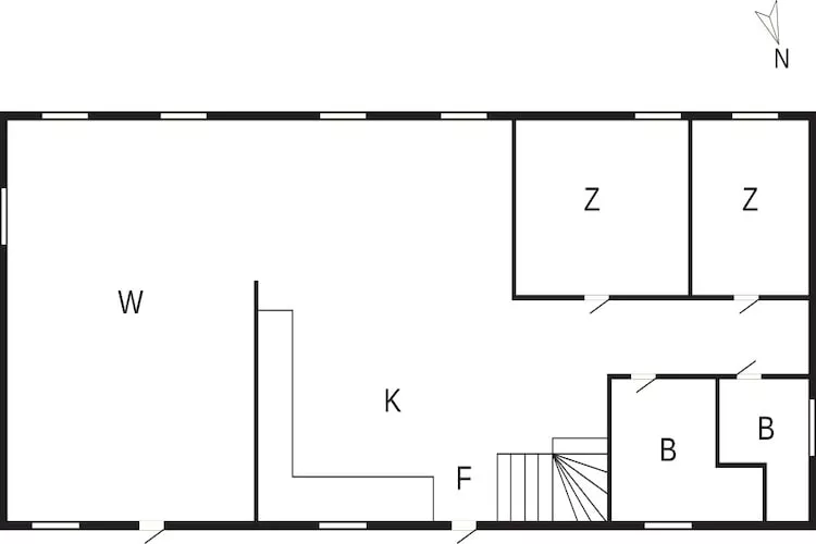 5 etoiles maison de vacances a Sejerø-Plan