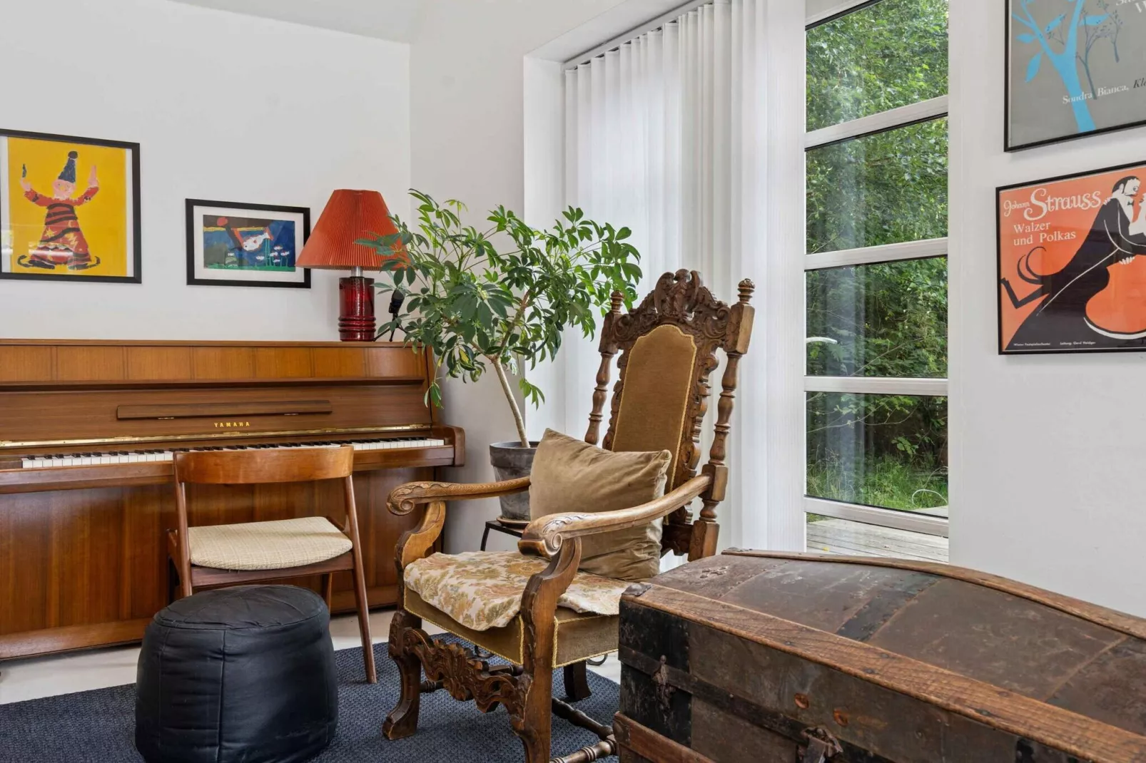 4 Sterne Ferienhaus in Faxe Ladeplads-Innenbereich