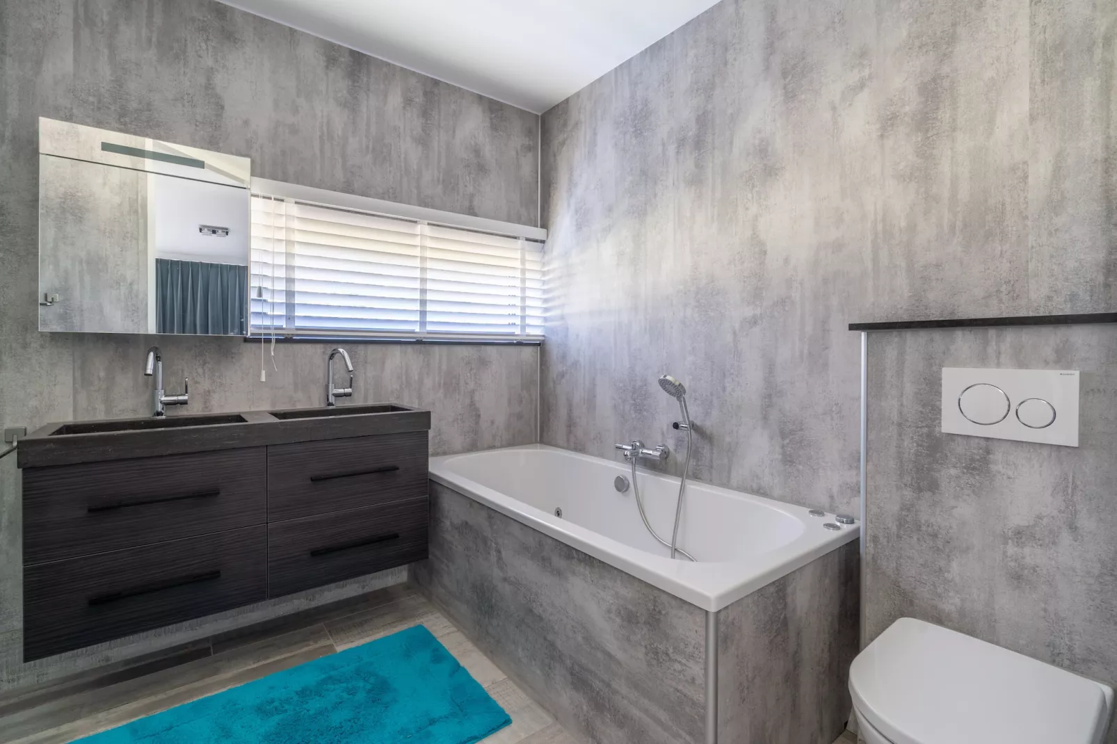 Strandvilla Hygge-Badezimmer