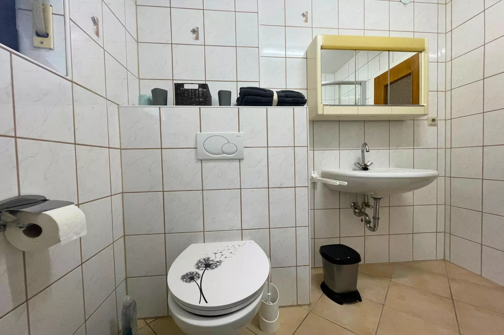 Ferienwohnung Birresborn-Badezimmer