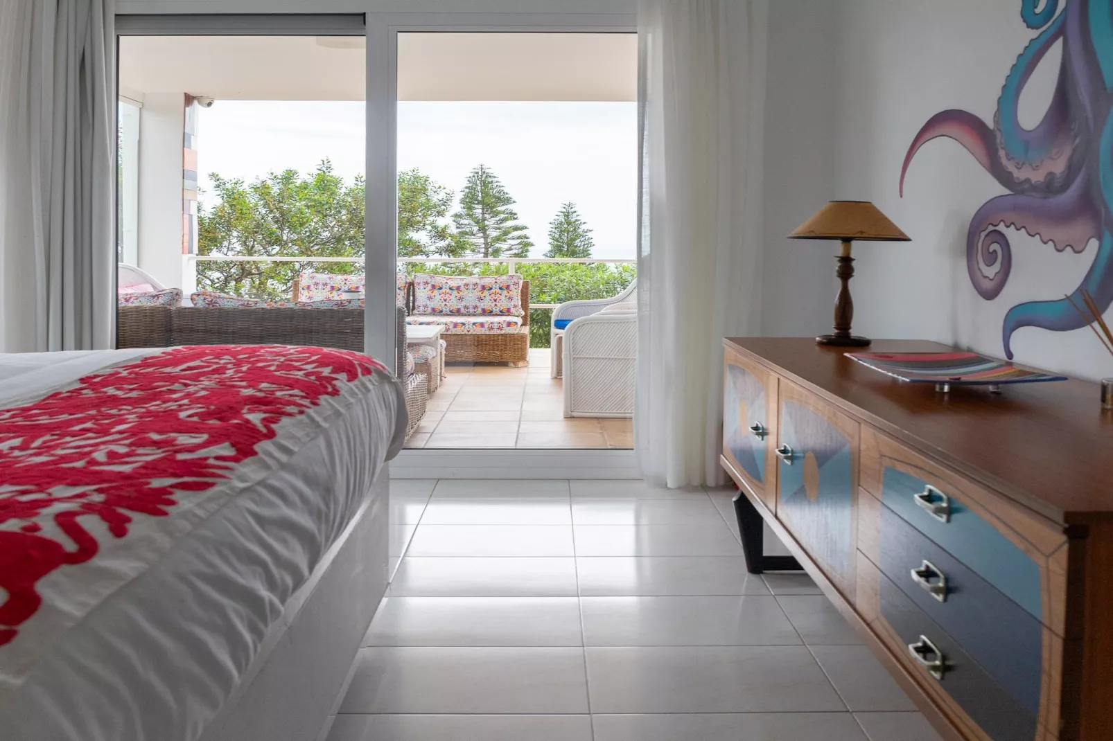 CT 385 AL - Faro's Soulrise Villa - Mojacar - Pool & Artistic Flair close to the Beach-Bedroom