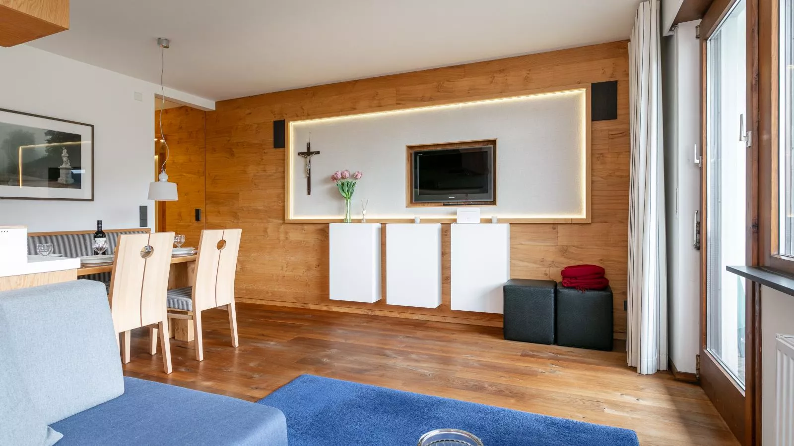 Kirchberg Panorama-Wohnzimmer