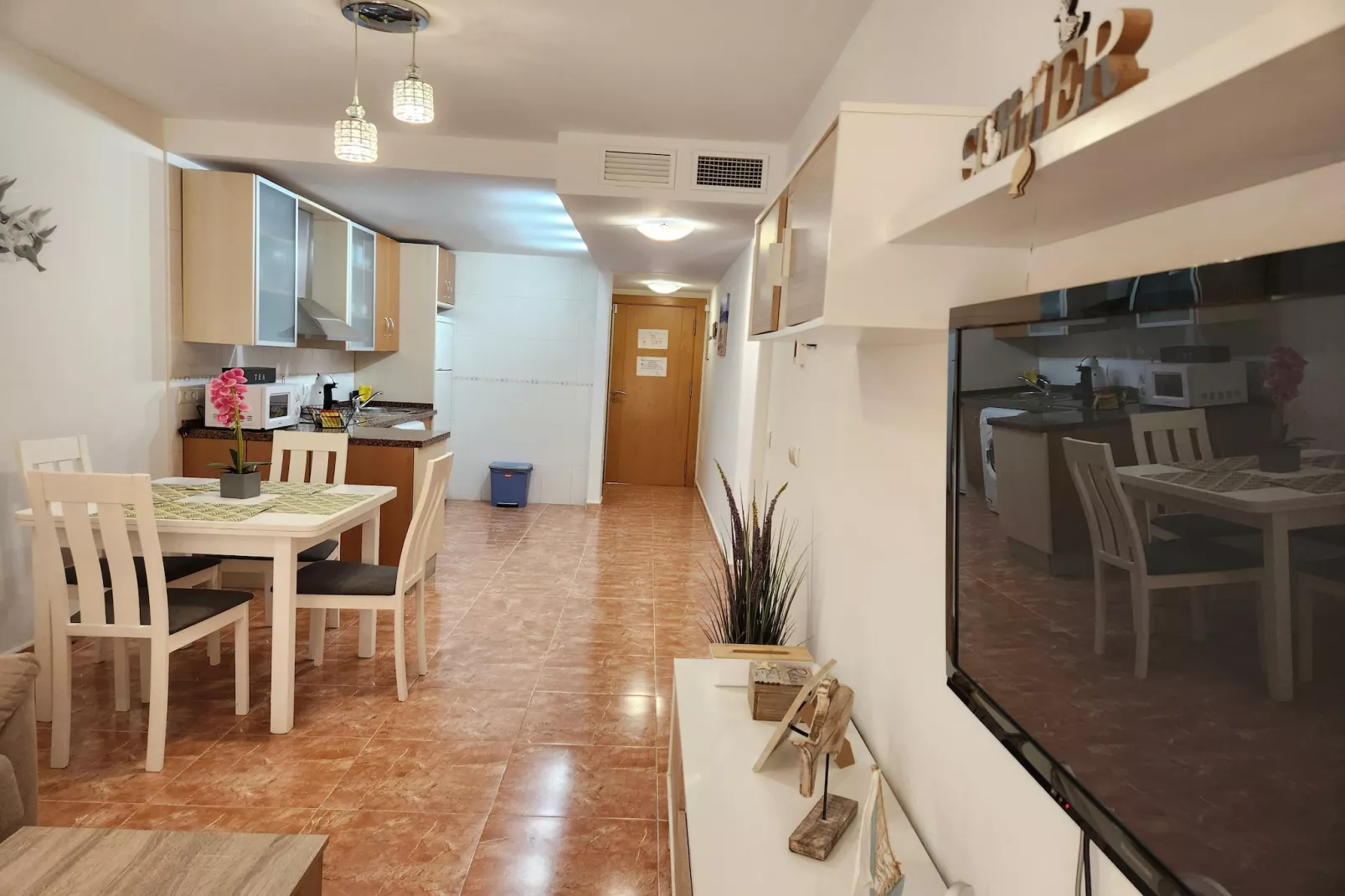 CT 362 AL - Primera Linea - Beachfront - Vera Playa-Kitchen