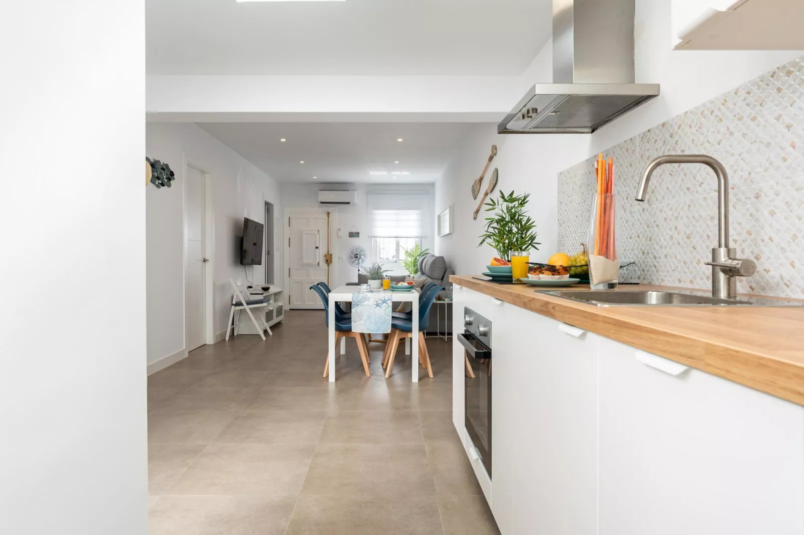 CT 335 - Fuengirola Apartamento  Sohail Beach-Küche