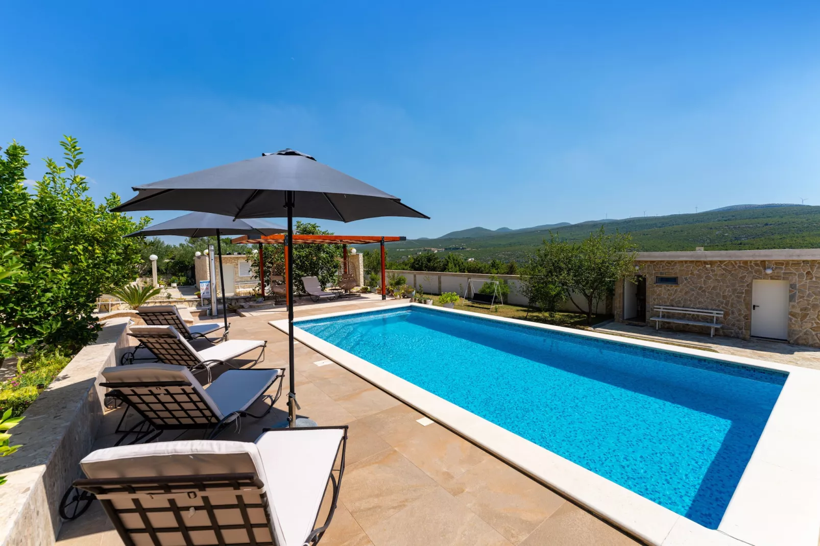 Villa Sucic with private pool-Schwimmbad