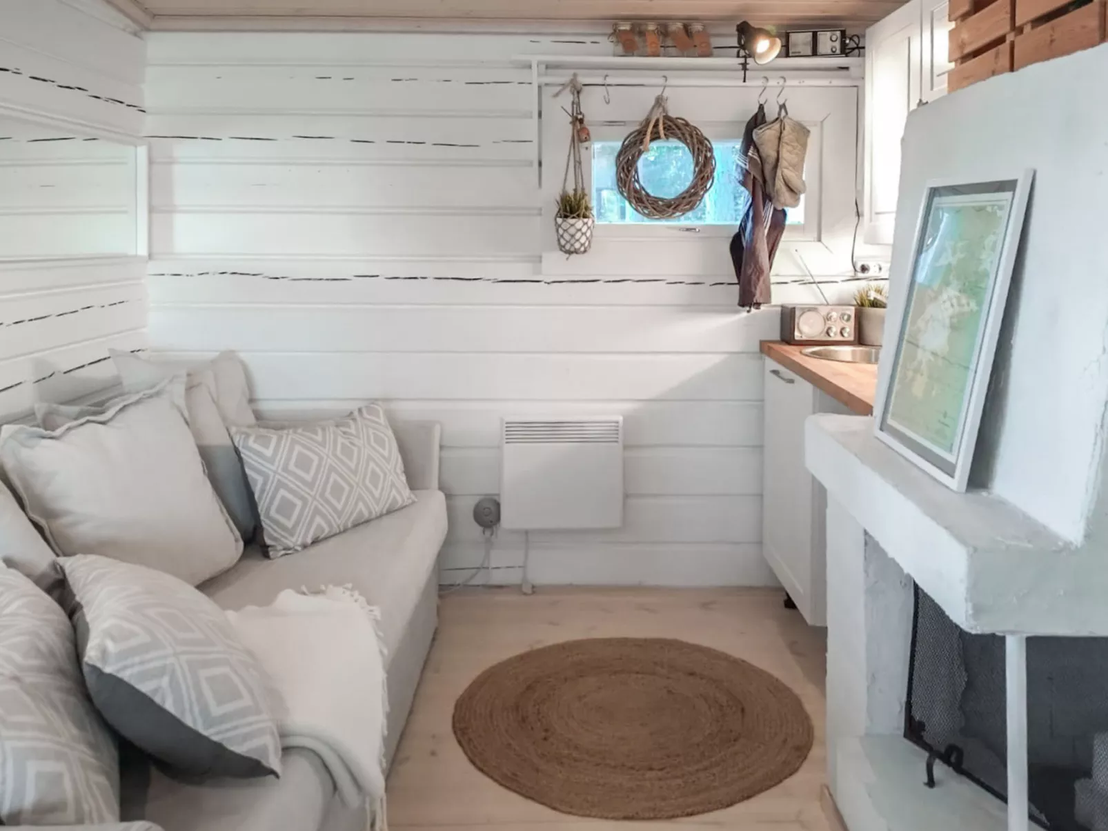 Villa lokinkärki-Dedans