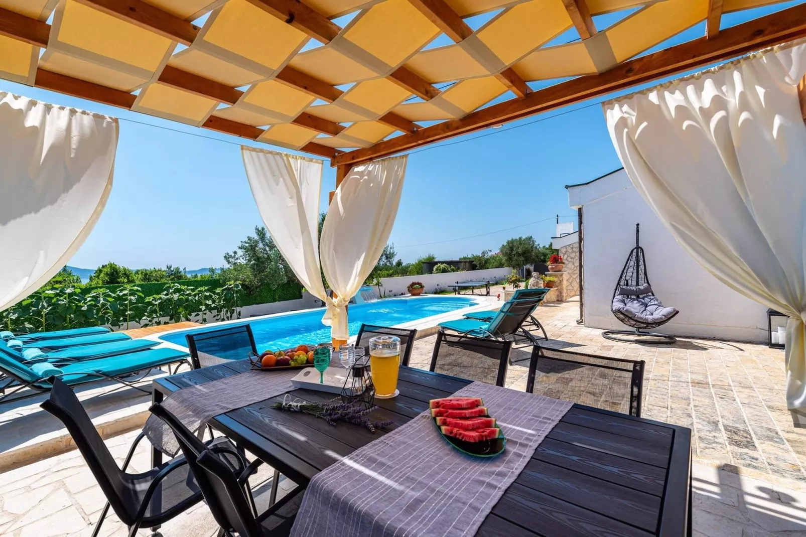 Sea view Villa Elia-Schwimmbad