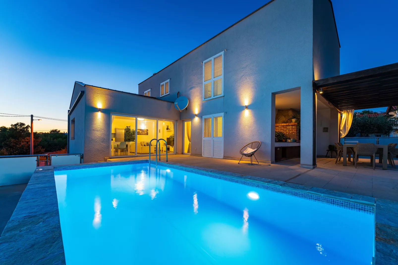 Sea view Villa Anpero-Extérieur été