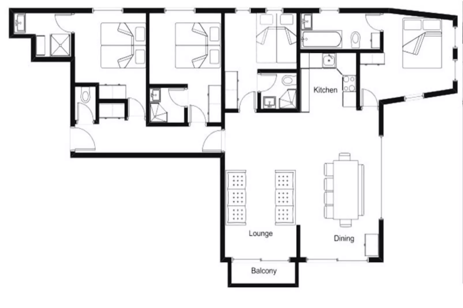 Résidence Aiglon-Nicht zugeordnet