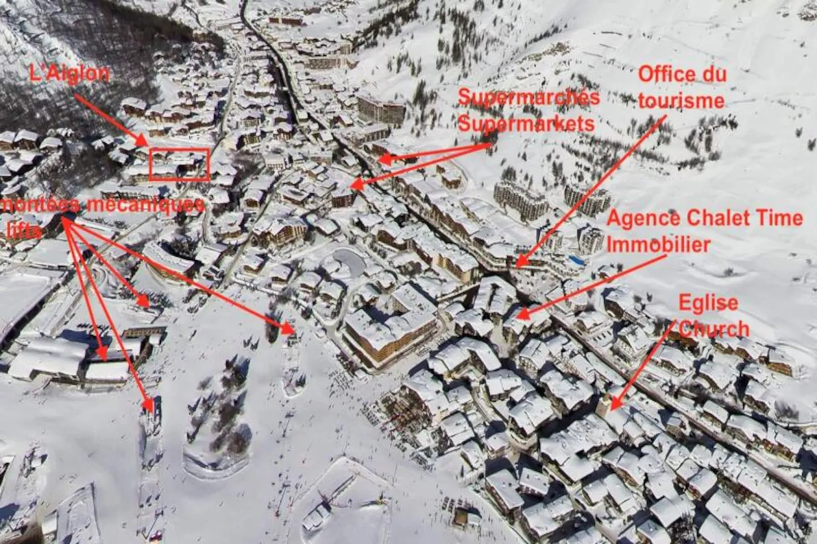 Résidence Aiglon-Nicht zugeordnet