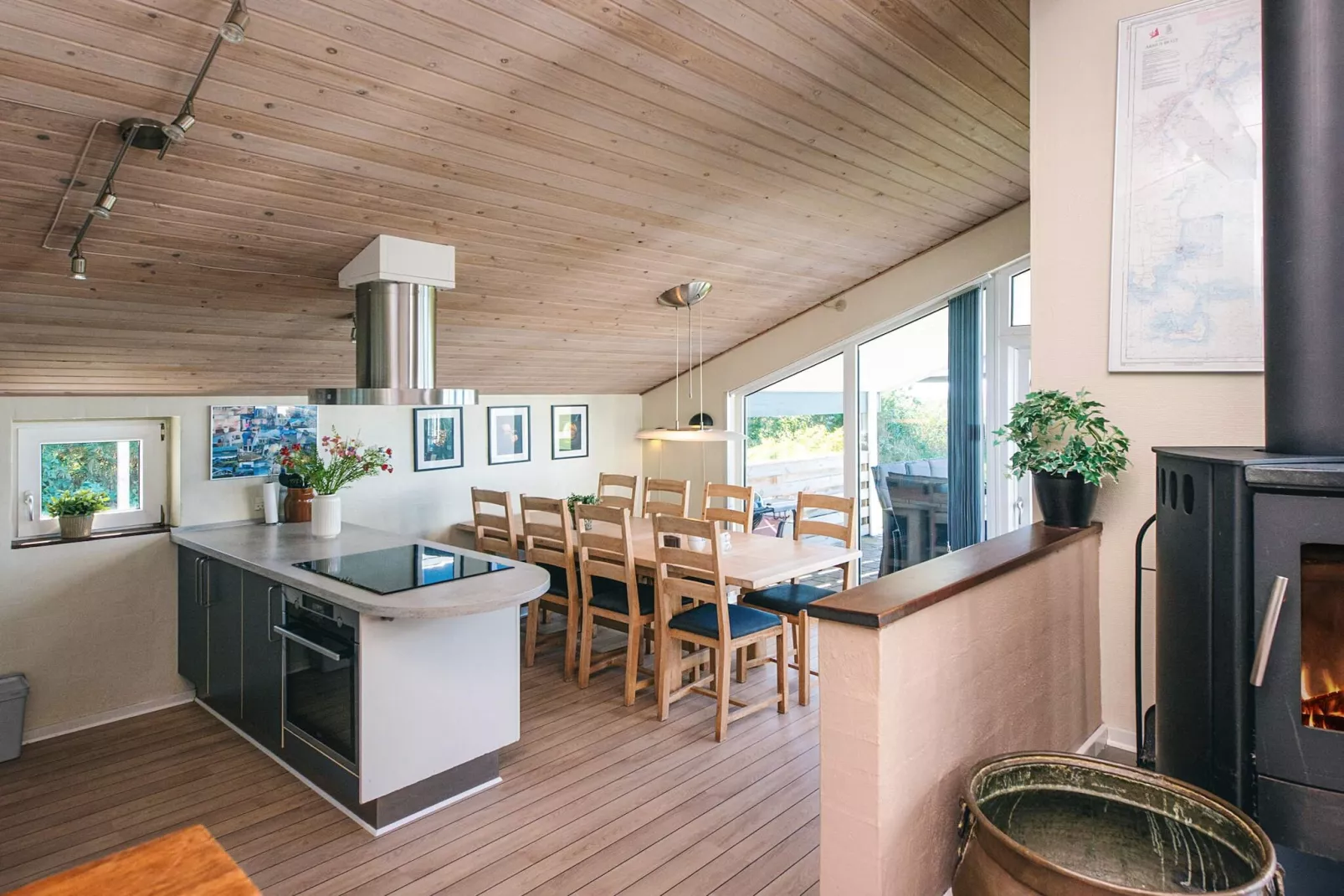 Maison de vacances pour 10 a Ebeltoft-Intérieur