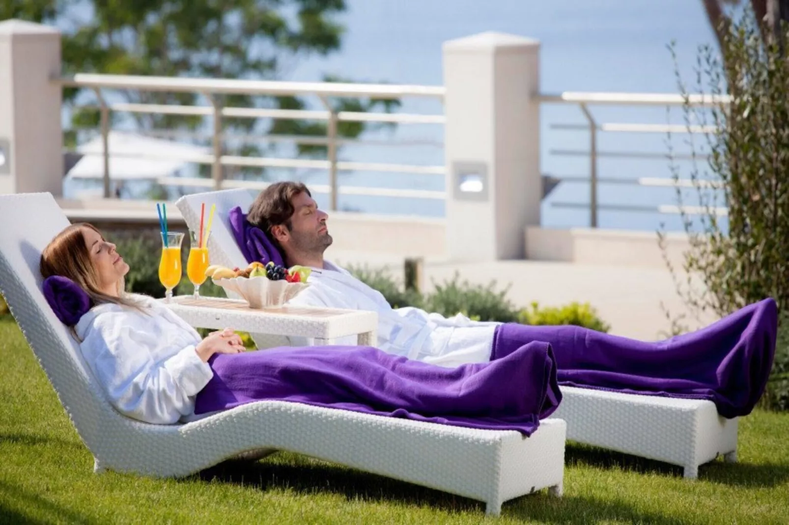 Apartments Punta, Veli Losinj-3-Raum-App., A3 (3+2), ca. 60 qm, für 5 Pers.-Gardens in summer