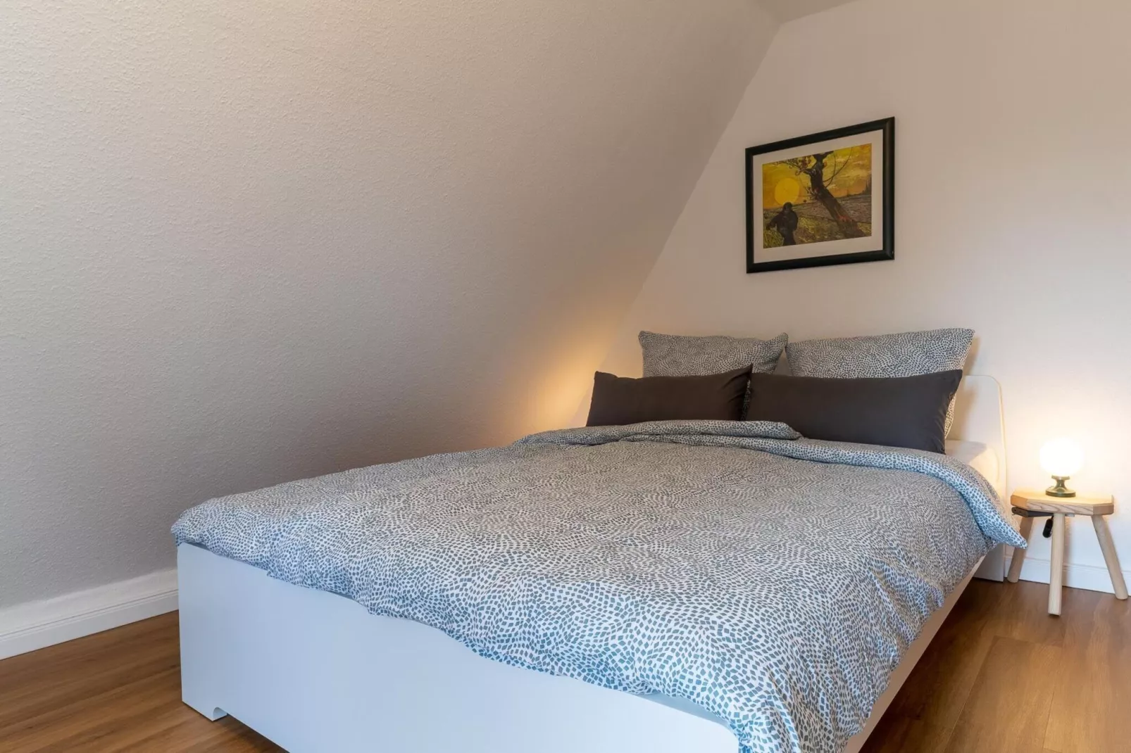 Ferienhaus Apfelgarten Garding-Schlafzimmer