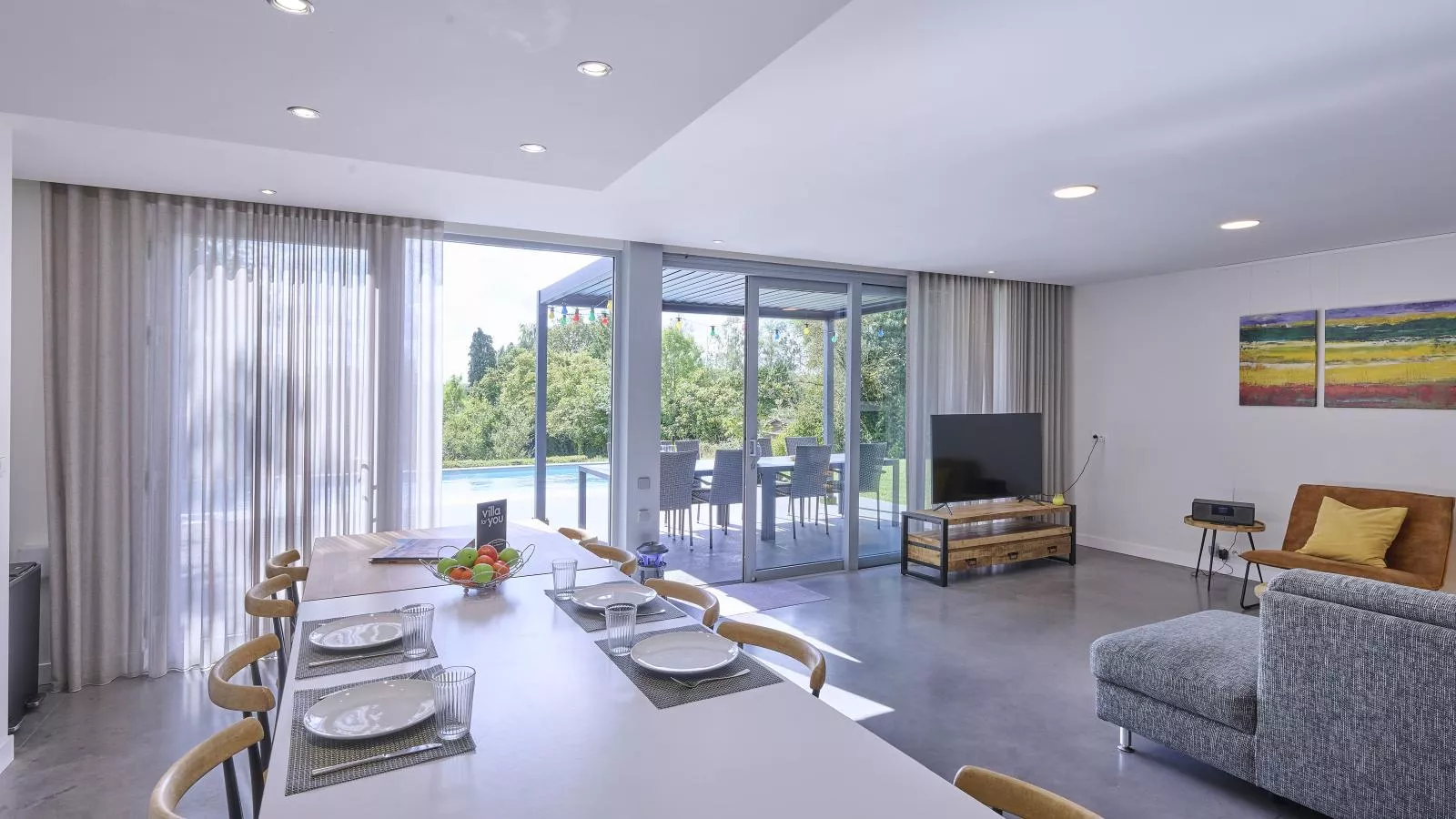 Maison Oscar-Esszimmer