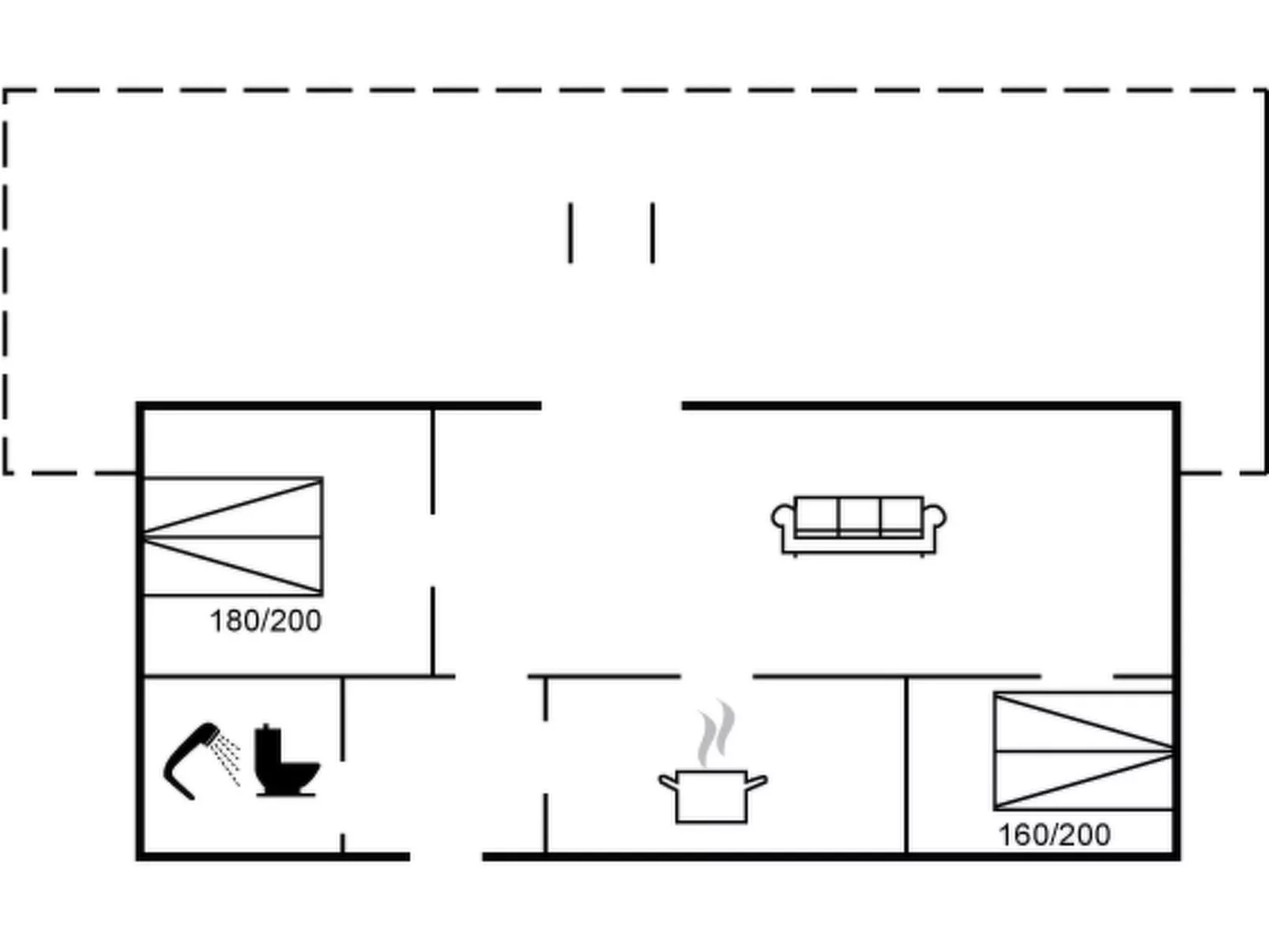 "Brawith" - 250m from the sea-Inside