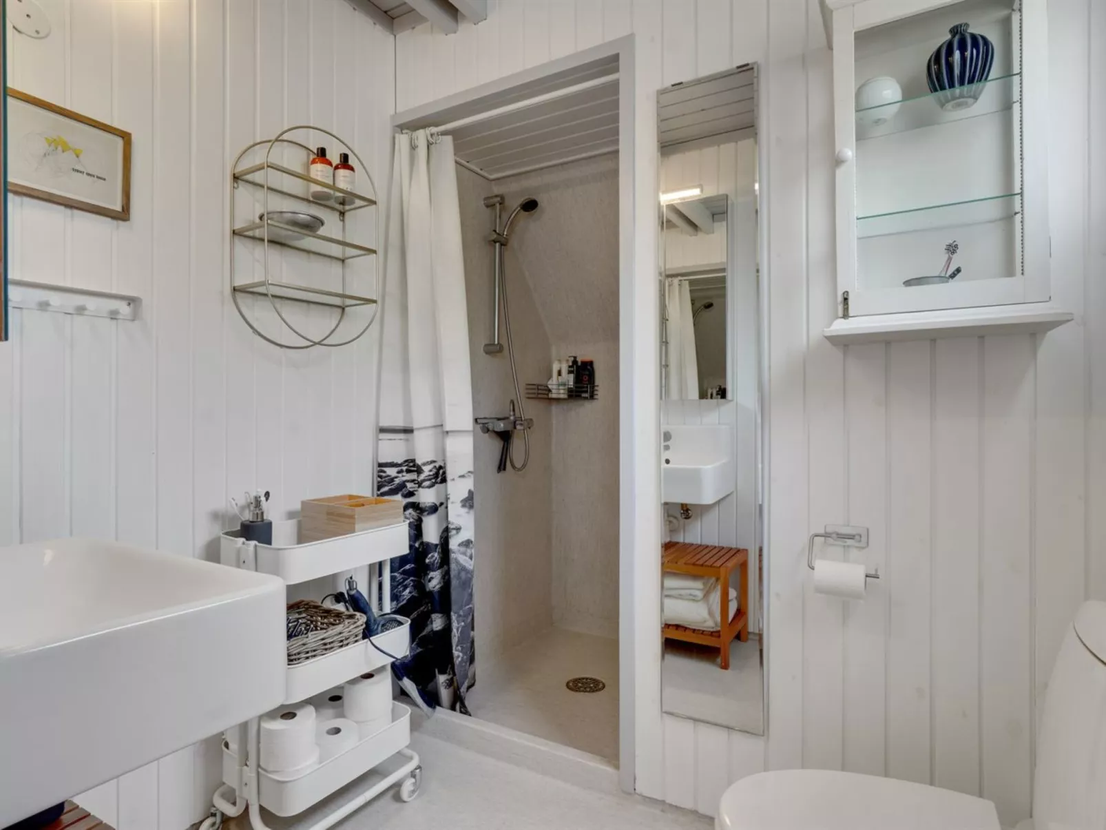 "Jütte" - 2km to the fjord-Inside