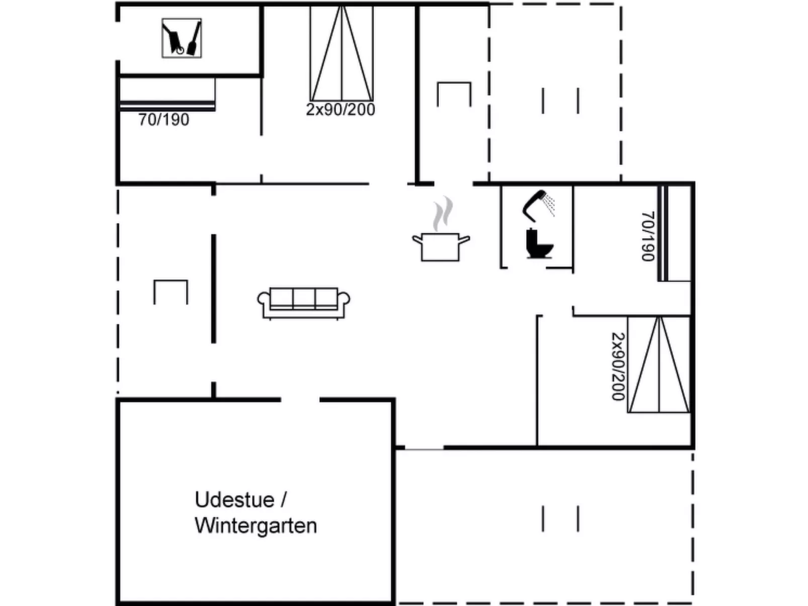 "Gisela" - 250m from the sea-Inside