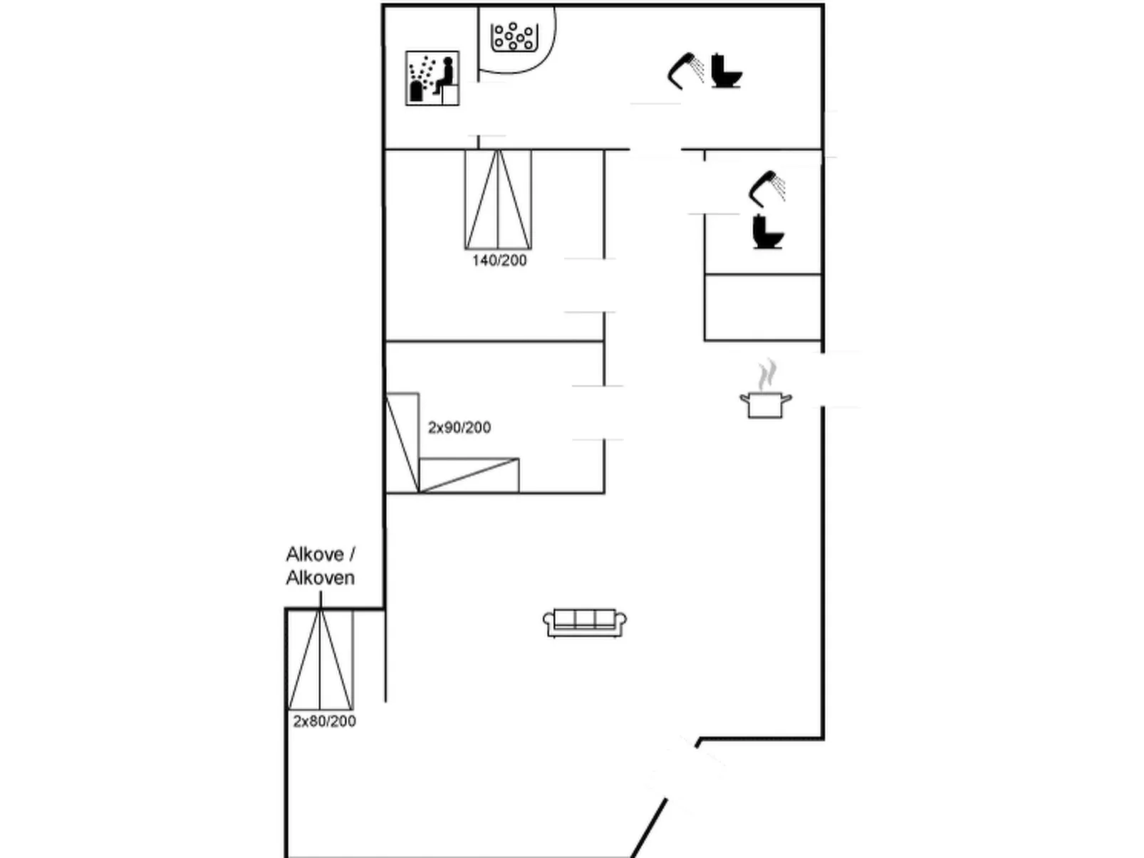 "Aimi" - 270m from the sea-Inside