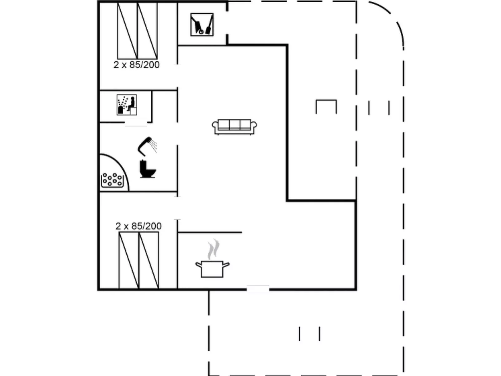 "Tähti" -  from the sea-Dedans