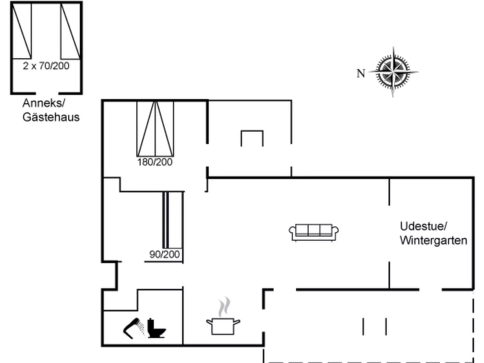 "Brimi" - 450m from the sea-Dedans